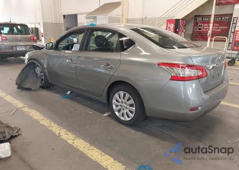 2013 Nissan Sentra S из США, поврежденный, VIN 3N1AB7AP1DL758217